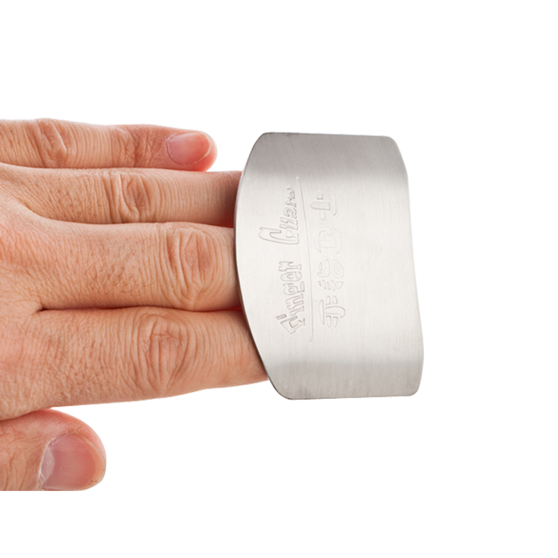 Kitchen Gadgets Cutting Tools - Finger Guard Stainless Steel Cut Vegetables