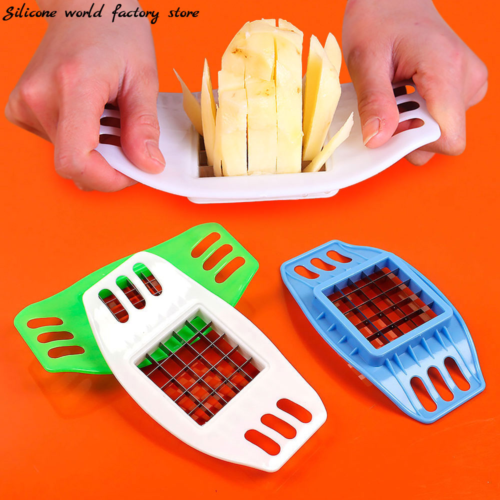 Kitchen Gadgets Cutting Tools - Silicone World Potato Slicer Multifunctional Kitchen