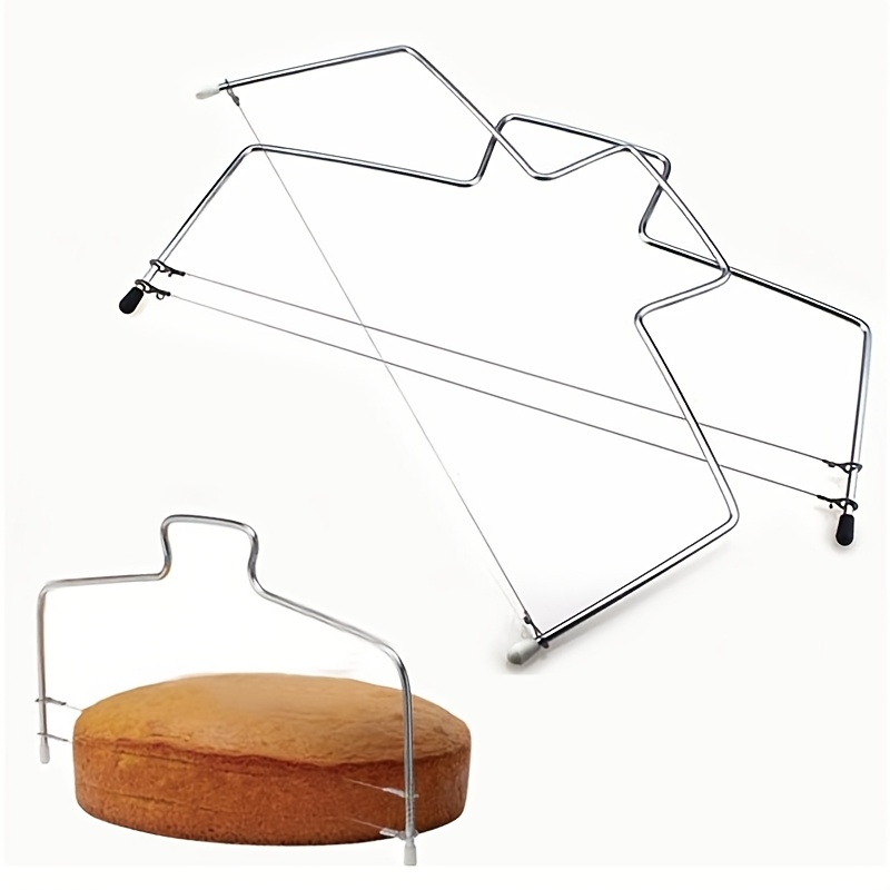 Kitchen Gadgets Cutting Tools - Double Line Cake Cut Slicer Adjustable
