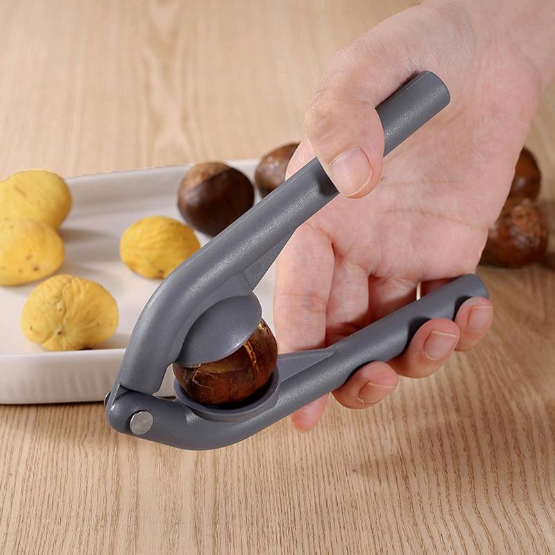 Kitchen Gadgets Cutting Tools - Chestnut Open Clip Multipurpose Nutcracker Opener