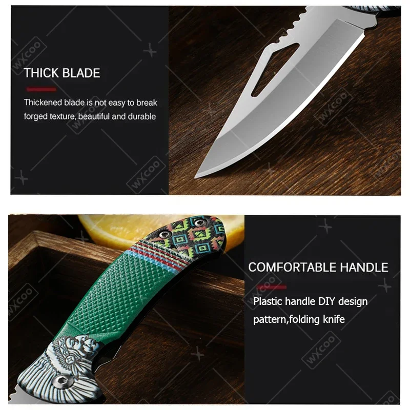 WXCOO Folding Knife Stainless  - Kitchen Handy Gadgets ulasan dan harga