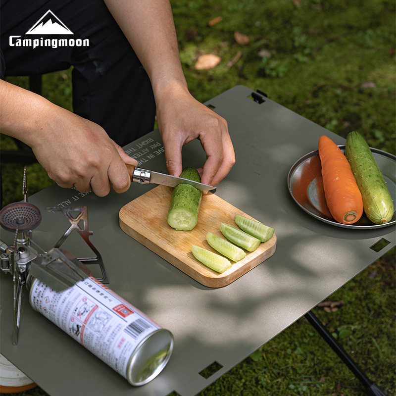 CAMPINGMOON YM-2013 Picnic Por - Bamboo Cutting Board ulasan dan harga