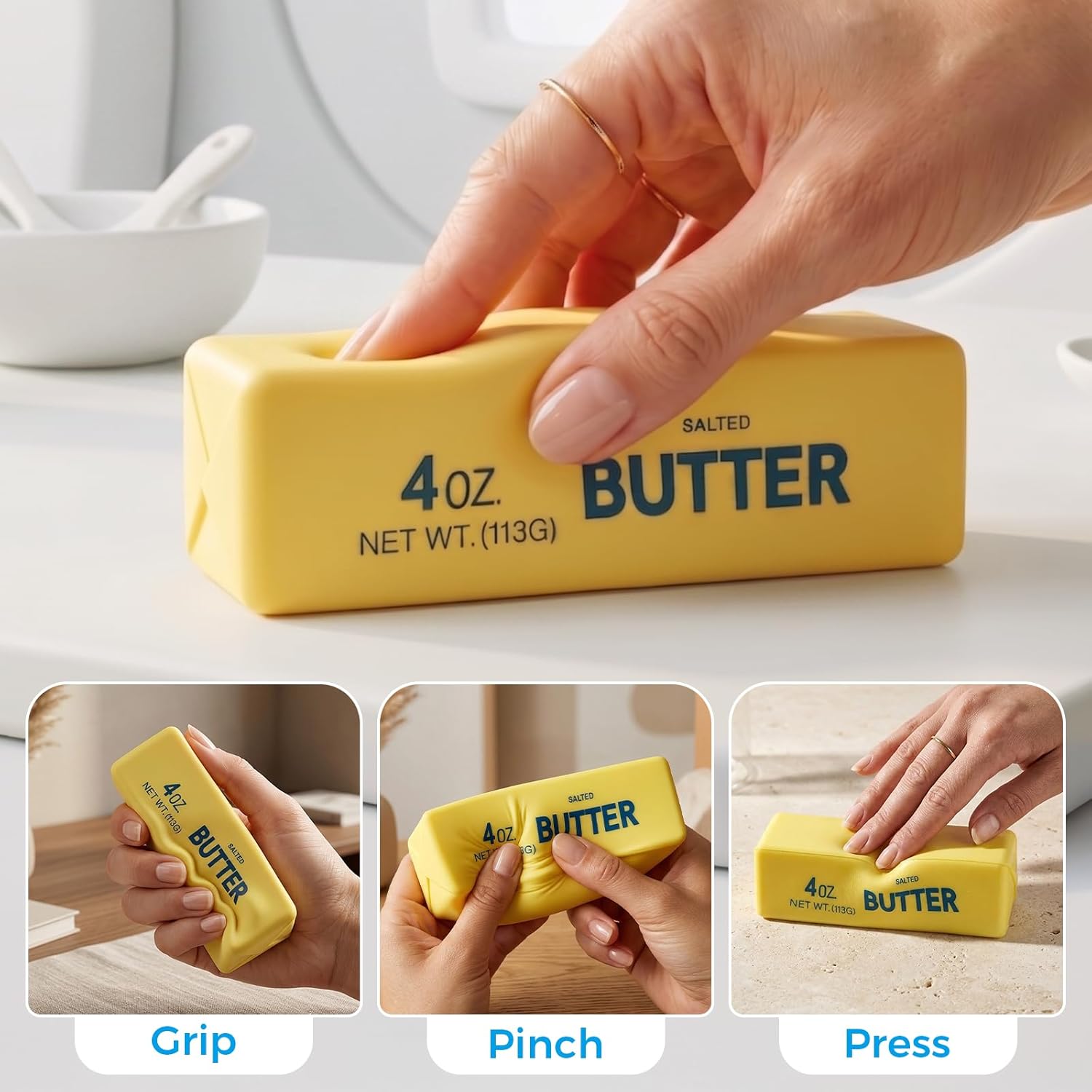 New Soft Slow Rebound Butter S - Funny Kitchen Gadgets Gifts ulasan dan harga