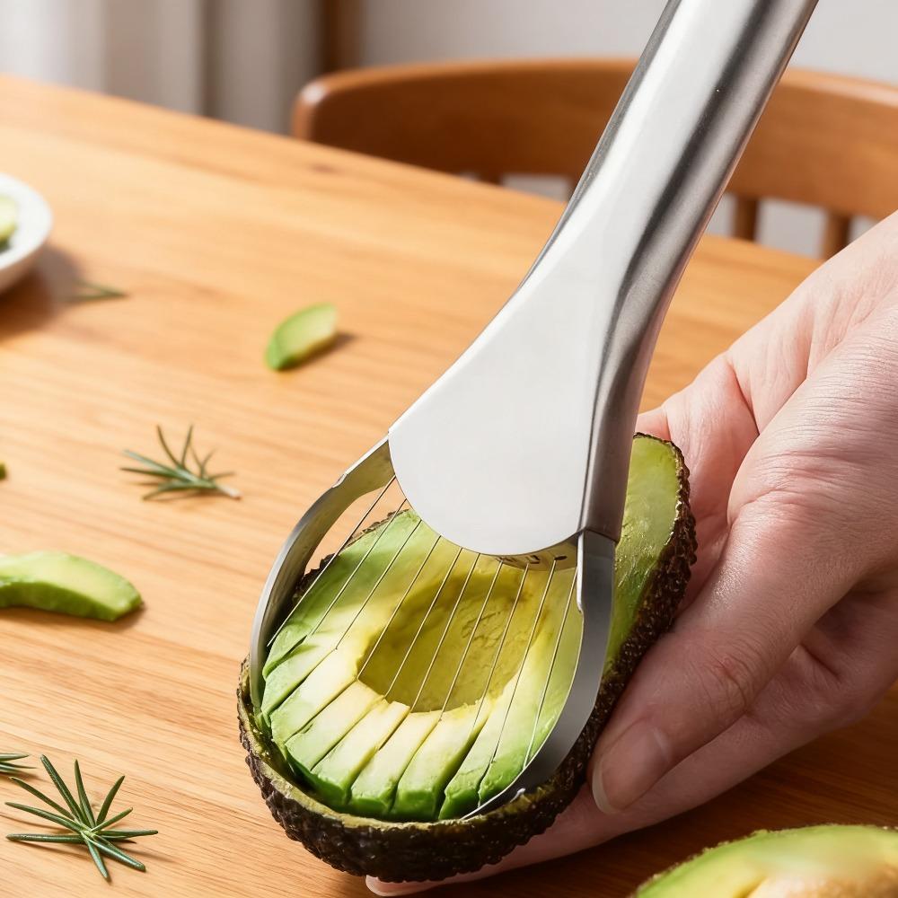 2 in 1 Avocado Knife Stainless - Kitchen Gadgets Cutting Tools ulasan dan harga
