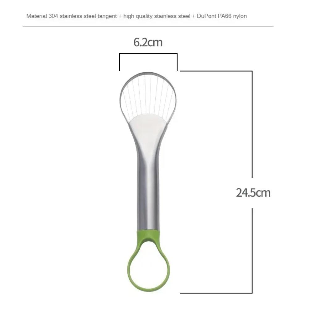 2 in 1 Avocado Knife Stainless - Kitchen Gadgets Cutting Tools ulasan dan harga