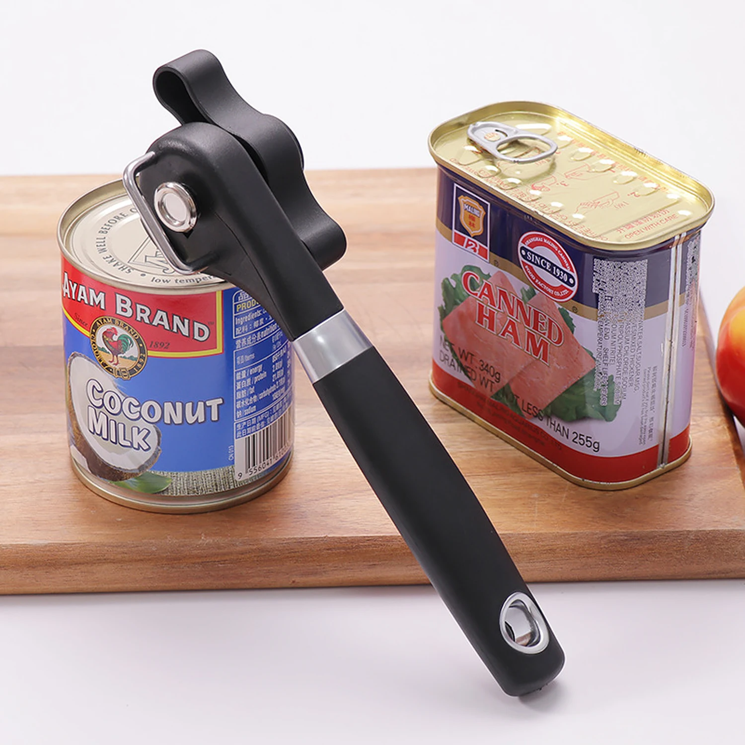 Safe Plastic Hand-actuated Can - Kitchen Gadgets Cutting Tools ulasan dan harga