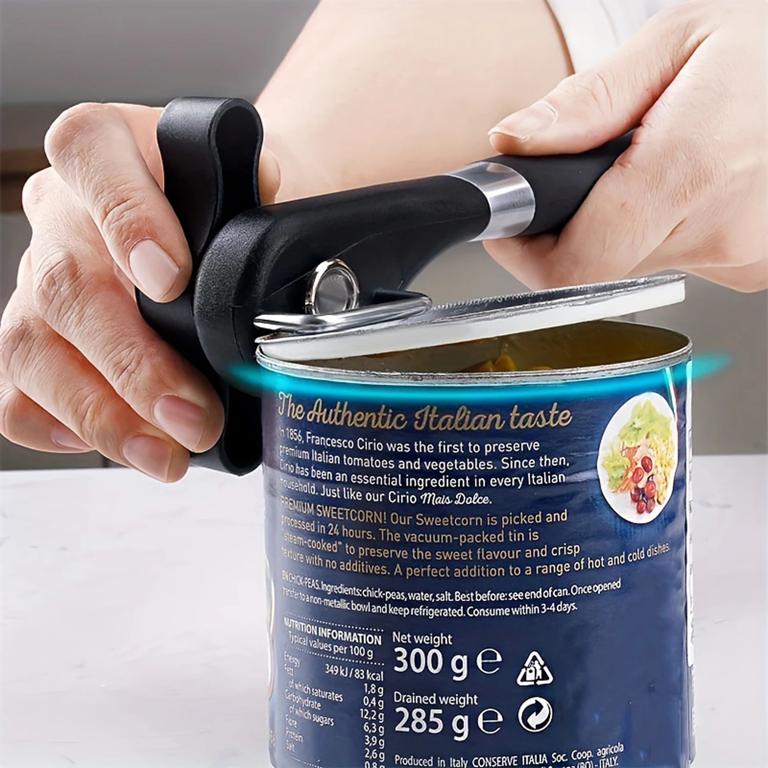 Safe Plastic Hand-actuated Can - Kitchen Gadgets Cutting Tools ulasan dan harga