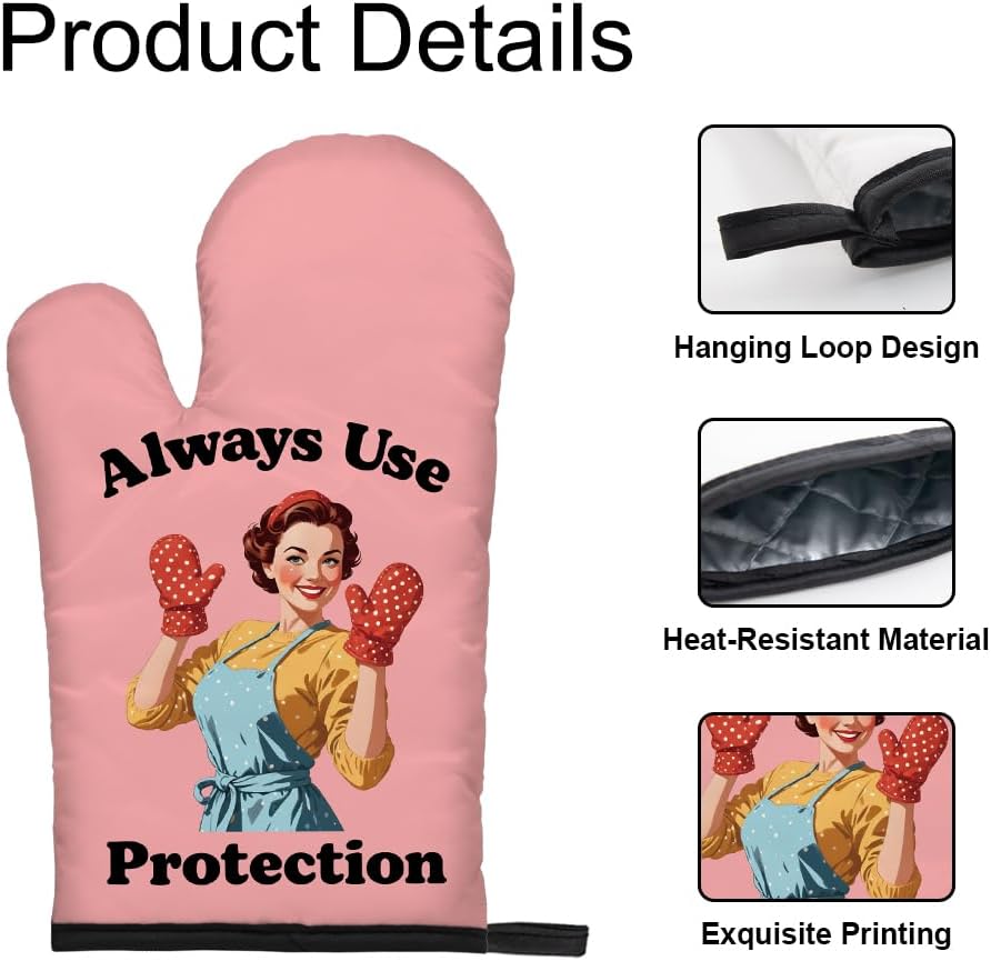 Always Use Protection Funny Ov - Funny Kitchen Gadgets Gifts ulasan dan harga