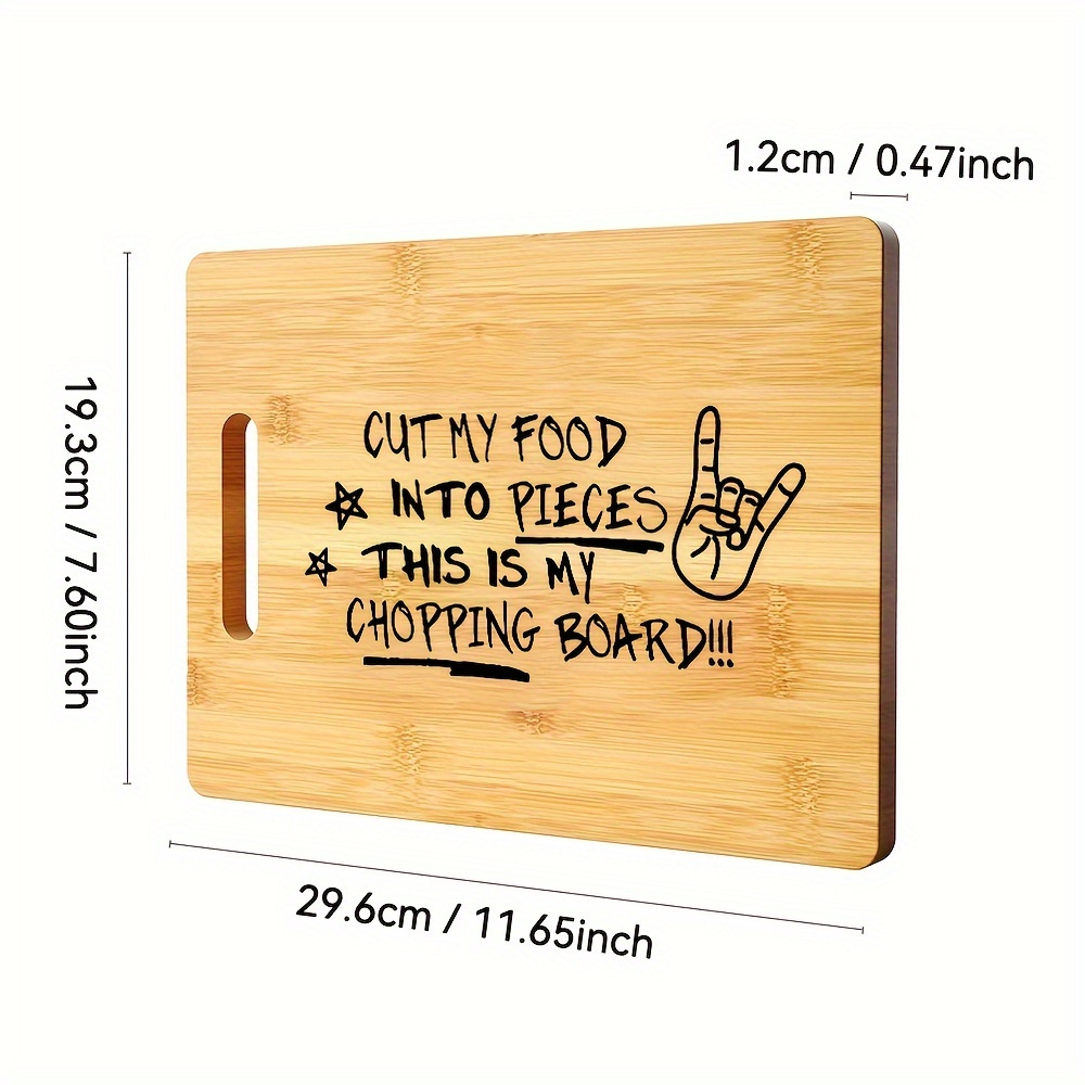 Cutting Board, Engraved Cuttin - Bamboo Cutting Board ulasan dan harga