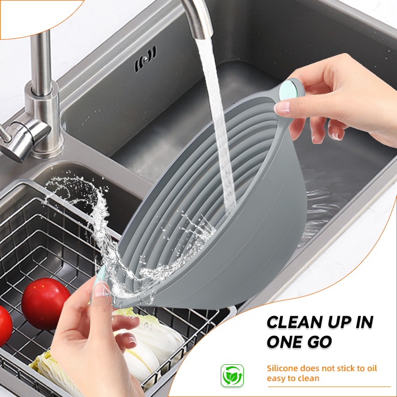 1PC Silicone Foldable Banneton - Kitchen Handy Gadgets ulasan dan harga