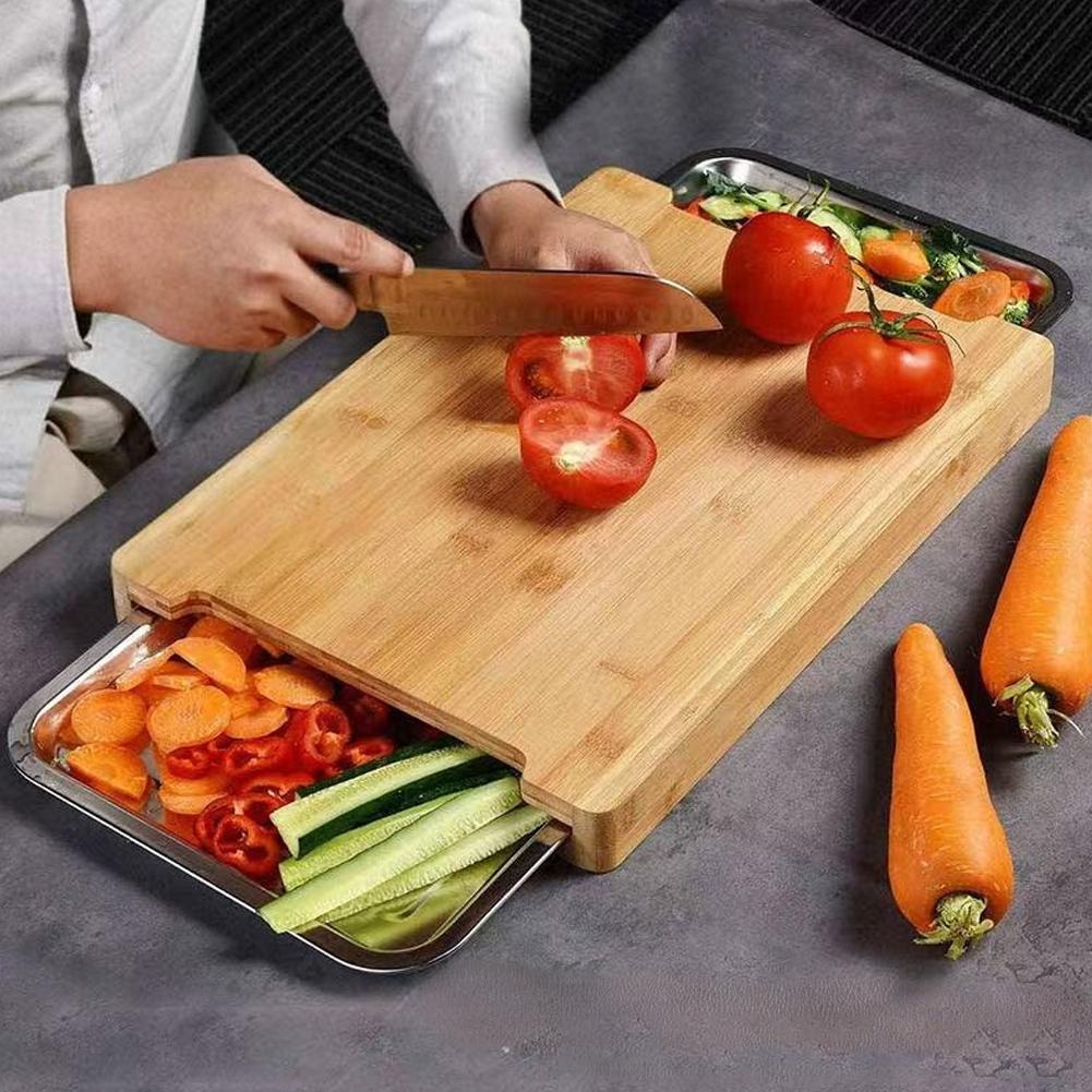 Bamboo Cutting Board With Stai - Bamboo Cutting Board ulasan dan harga