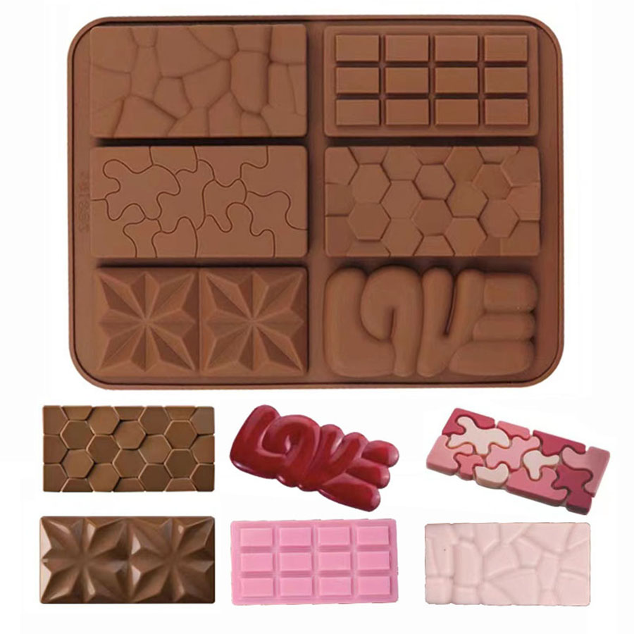 1pc Chocolate Mold 3D Silicone - Kitchen Gadgets Dubai ulasan dan harga